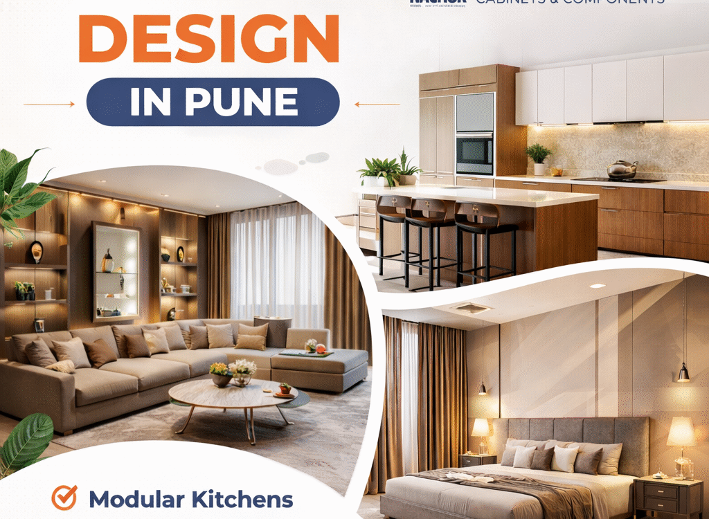 Best Interior Design in Pune by Anchor Cabinets and Components offers modular kitchen design, home interiors, office interiors, and customized furniture solutions. Get stylish, affordable, and modern interior design services in Pune tailored to your needs.